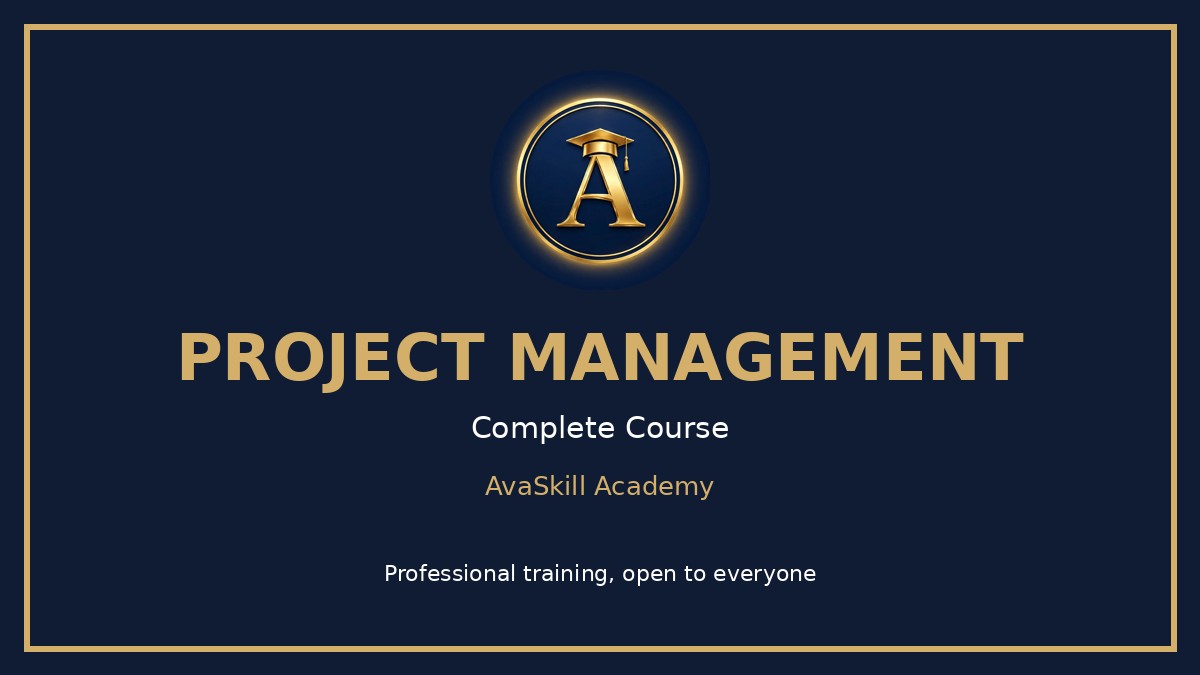 Project Management — Complete Course